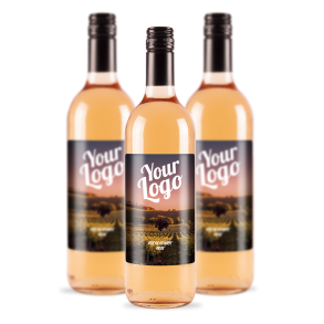 Vin De France Rose med logo