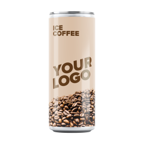 ICE COFFEE with label