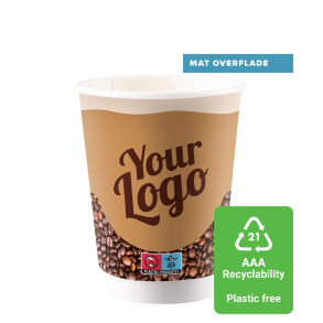 Papkrus, 240 ml. dobbeltlag, Mat Bio