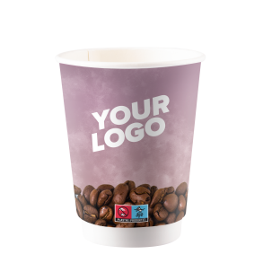 Papkrus, 350 ml. dobbeltlag, Blank Bio