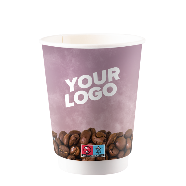 Papkrus, 350 ml. dobbeltlag, Mat