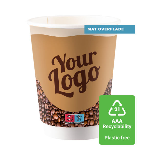 Papkrus, 450 ml, dobbeltlag, Mat Bio