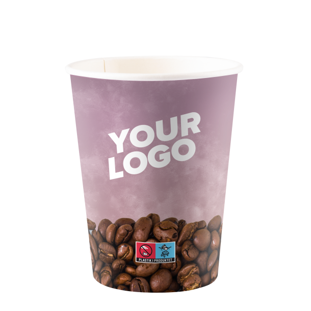 Papkrus, 350 ml. enkeltlag, Mat Bio