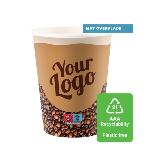 Papkrus, 350 ml. enkeltlag, Mat Bio