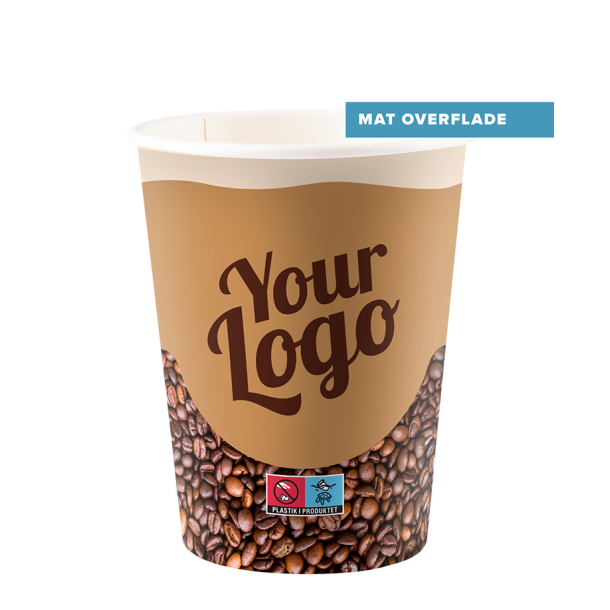 Papkrus, 350 ml. enkeltlag, Mat